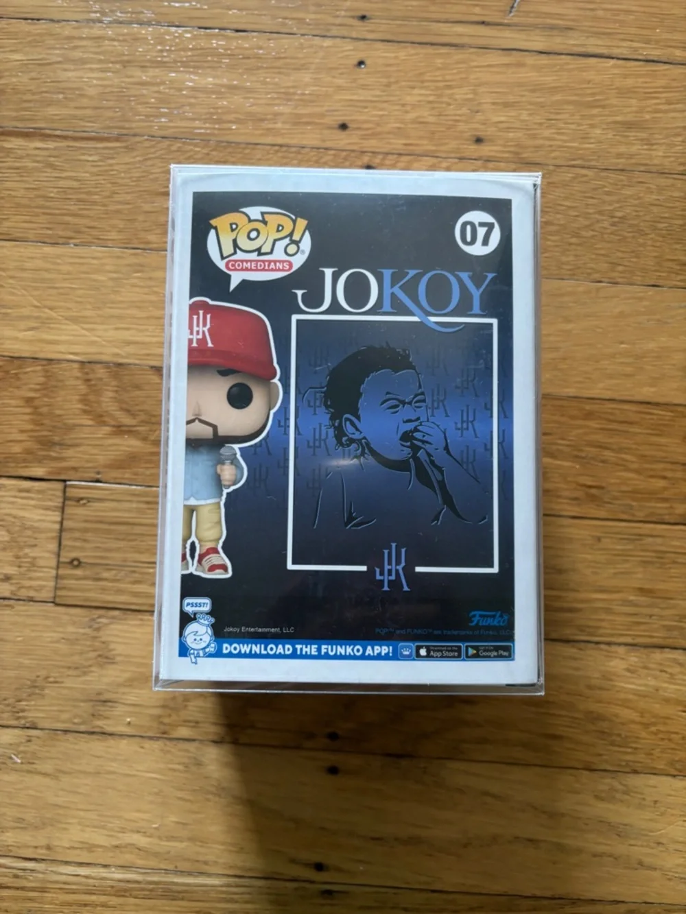 Funko Pop! Jo Koy Vinyl with Red Hat and Green Signature - Picture 3 of 4